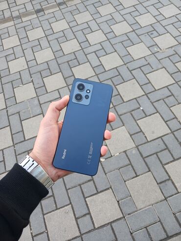 düyməli telfon: Xiaomi Redmi Note 12, 128 GB, rəng - Qara, 
 Düyməli, Barmaq izi, Face ID