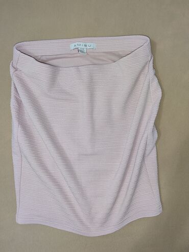 sljokicasta suknja: M (EU 38), Mini, color - Lilac