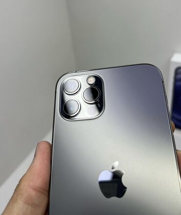 Apple iPhone: IPhone 12 Pro, Б/у, 512 ГБ, Graphite, Защитное стекло, Чехол, 88 %