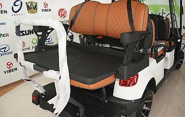 motolar: Qolf kar dg-m4+2 (altıyerli) 6-seater elektrik golf cart sizin qolf — 5