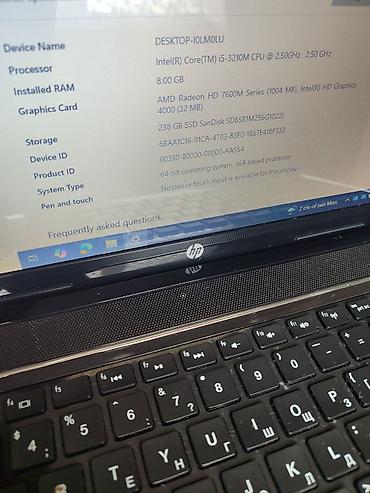 ucuz notbuk: HP Pavilion seriyalı noutbuk zaryadka ela saxlayir Texniki — 1