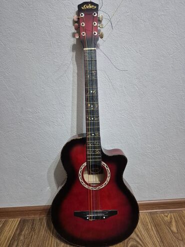струны для гитары для начинающих: Акустическая гитара Calipso (шестиструнная) - Тип: акустическая, с at lalafo.kg струны для гитары для начинающих: Акустическая гитара Calipso (шестиструнная) - Тип: акустическая, с