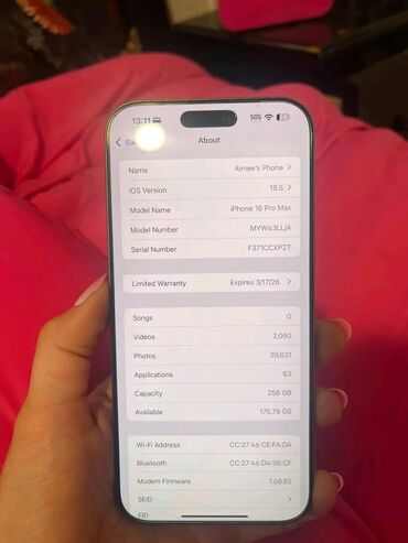 usisivaci cena: Apple iPhone iPhone 16 Pro Max, 512 GB, White Titanium, Guarantee, Fingerprint, Wireless charger