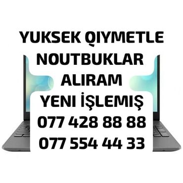 işlənmiş notebook: Noutbuklar alıram yenı işlemıs
teklıf edın