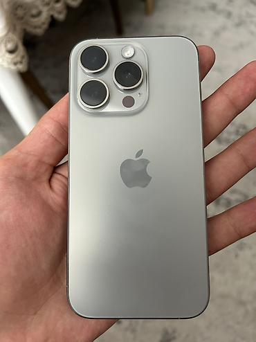 iphone 15 pro ucuz: IPhone 15 Pro, 128 GB, Natural Titanium, Face ID, Simsiz şarj — 5