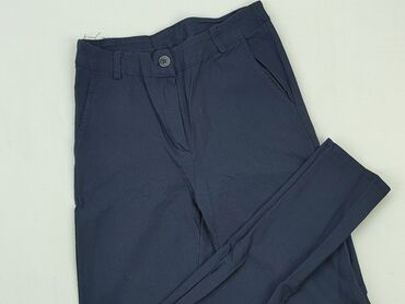 spodnie materiałowe damskie duże rozmiary: Material trousers, M (EU 38), condition - Good