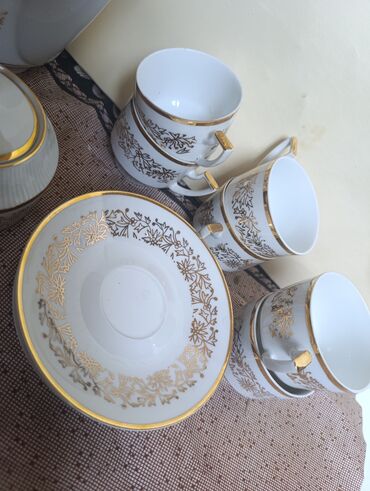 Наборы посуды: Продается НовыйСервис кофейный СССР старая Чехословакия антикварный — 7