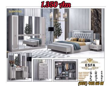 Yataq otağı dəstləri: İkinəfərlik çarpayı, Türkiyə, Yeni — 28