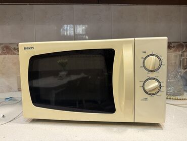 silver elektrikli soba: Mikrodalğalı soba Beko, Ayrıca dayanan, rəng - Bej, İşlənmiş
