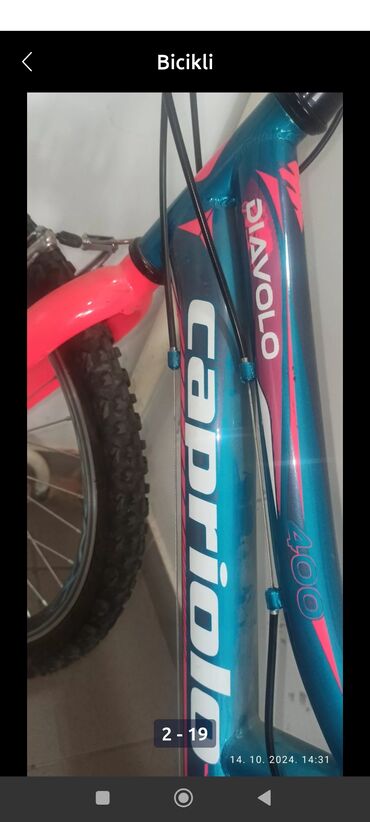 Dečiji bicikli: Capriolo Diavolo 400 – dečiji/teen MTB bicikl - Veličina rama: 13" — 2