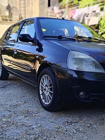 Renault: Renault Clio sedan – qara rəng, 4 qapılı, AZ nömrə nişanı 99-XF-659 — 1