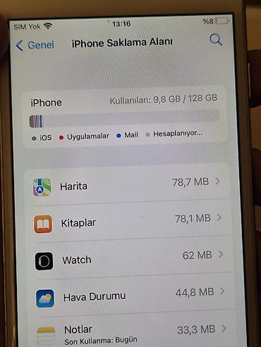 iphone 8plus barter: IPhone 7, 128 GB, Matte Gold, Barmaq izi, Sənədlərlə — 10
