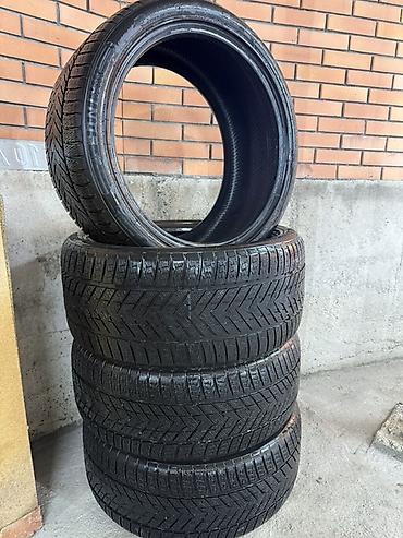 кридер: Продаю! Зимние шины, разноширокие на BMW X7 R22 315/35 275/40 Почти — 2