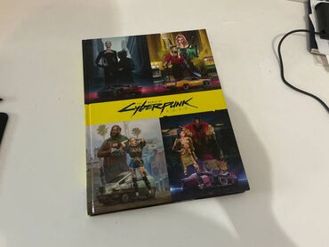 комиксы аниме: Артбук Cyberpunk 2077. В отличном состоянии. На английском языке