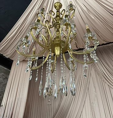 şamdan: Çılçıraq, 10 və daha çox lampa, Metal — 2