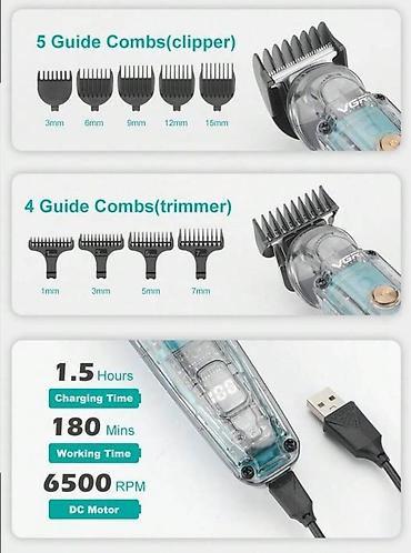 Trimmerlər və saç qırxan maşınlar: Saç qırxan maşın, Vgr, Yeni, Pulsuz çatdırılma, Ödənişli çatdırılma, Rayonlara çatdırılma — 9