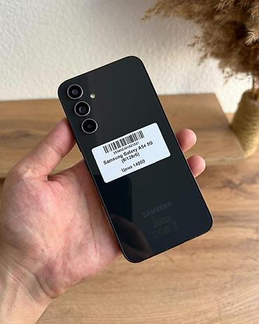 монитор 32: Samsung Galaxy A54 5G, Б/у, 128 ГБ, цвет - Черный, В рассрочку, 2 SIM — 4