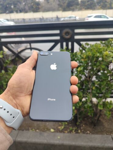 iphone 9 plus fiyatı: IPhone 8 Plus, 64 GB, Qara, Barmaq izi