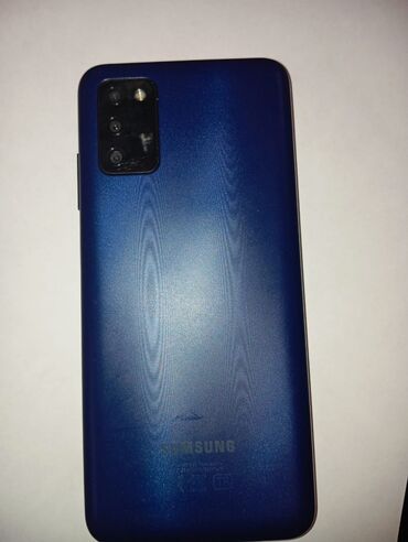samsunq a03s: Samsung Galaxy A03s, 32 GB, rəng - Göy, Sensor, Barmaq izi, İki sim kartlı