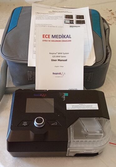 İnqalyatorlar, nebulizerlər: Respirox BPAP System G2S BPAP Series tənzimləyici aparatı. Komplektə