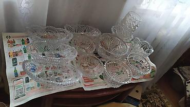 dish sets: ТОКМОК ПРОДАЮ ХРУСТАЛЬ СССР ПО 500 И ВЫШЕ — 1
