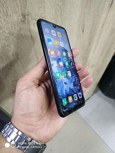 mabil telefon: Redmi Note 7, 64 GB, rəng - Qara, Barmaq izi — 6