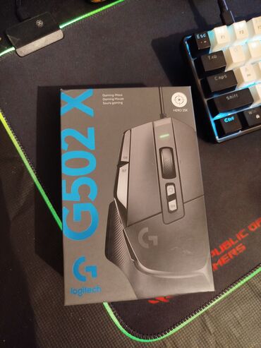 komputerle barter: Logitech g502 x heç açılmayıb, uduşdan qazanmışam özümdə var deye
