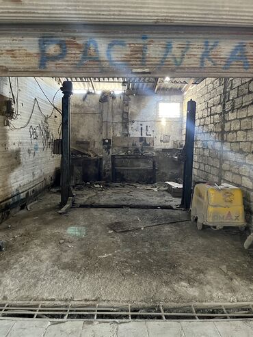 Гаражи: Temir icin boks ve elave boş yer icareye verilir 3 dene ayri ayri
