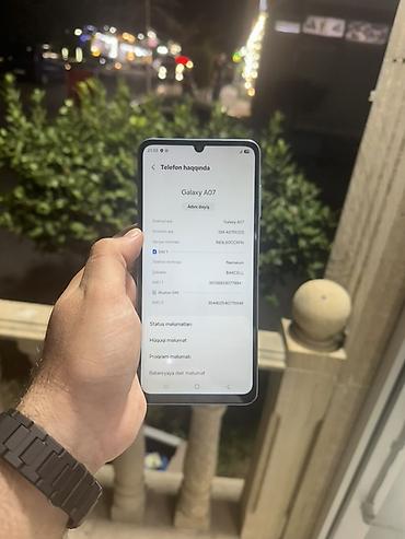 flas kart: Samsung Galaxy A07, 128 GB, rəng - Bənövşəyi, İki sim kartlı — 3