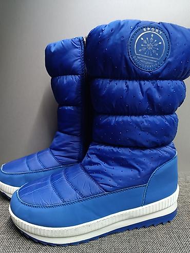 Сапоги: Сапоги - дутики со стразами. Мягкие, удобные, яркие и очень теплые! — 4