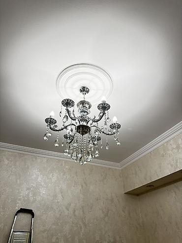 İşıqlandırma: Çılçıraq, 6 lampa, Metal — 1