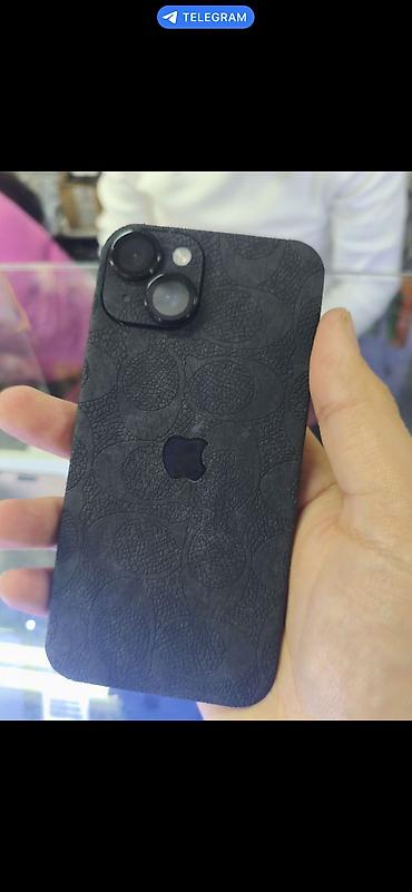 Apple iPhone: IPhone 14, Б/у, 256 ГБ, Черный, Зарядное устройство, Защитное стекло, Кабель, 79 % — 2