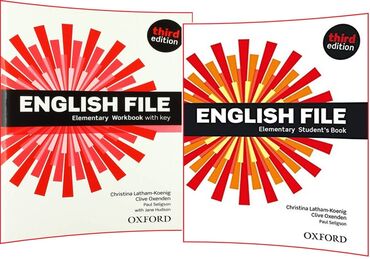 книга english plus: English File 3rd edition elementary level Обложка выглядит