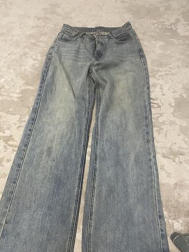 джинсы прямые: Джинсы кроя wide/straight leg из плотного денима средней плотности — 1