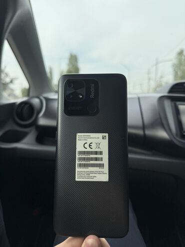 чехлы на 7: Redmi, Redmi 10A, Колдонулган, түсү - Кара