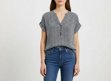 bluzy tommy hilfiger: Tom Tailor Denim, Bluzka damska, rozmiar S