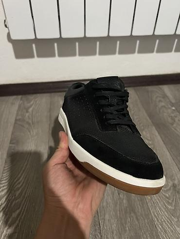 обувь мужские: Мужские кеды Clarks кожа - Модель: низкие кеды на шнуровке - Цвет — 1