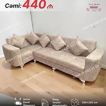 Divanlar: Künc divan, Yeni, Açılan, Bazalı, Parça, Şəhərdaxili pulsuz çatdırılma — 1