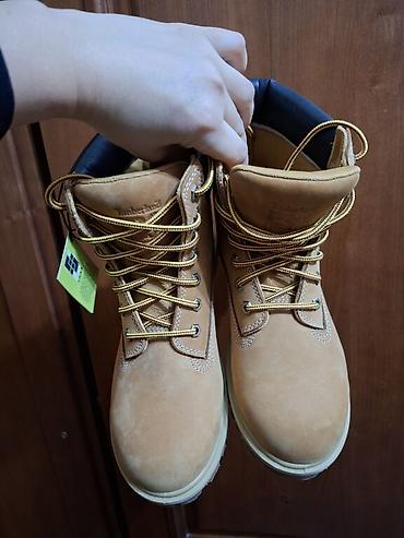 тимберленды женские: Ботинки, 37.5, Timberland, Новый, цвет - Бежевый, Платная доставка — 5