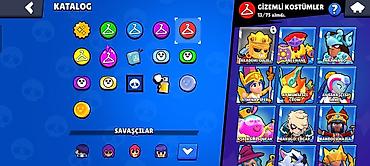 Butslar: Brawl Stars oyunu üçün inkişaf etmiş oyun hesabı - Kupa sayı: 57,198 — 9