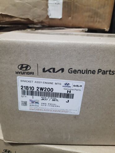 Ötürücü qutuların detalları: Hyundai üçün motor paduşqaları