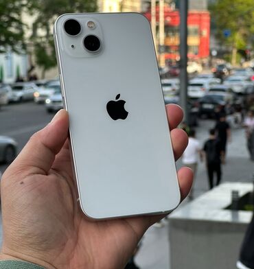 Apple iPhone: IPhone 13, 128 GB, Midnight, Zəmanət, Simsiz şarj, Face ID