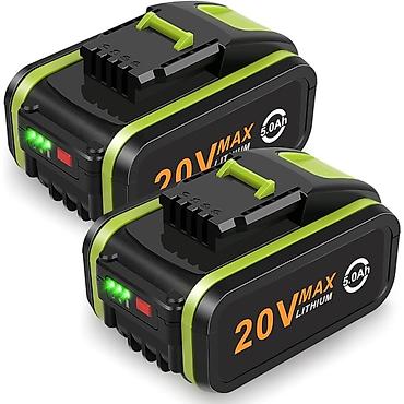 kreditle akumlyator: WOKIN Yedək Akkumulyator 20V 4.0Ah – Uzunömürlü və Güclü WOKIN 20V — 1