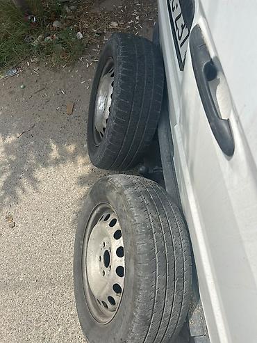 antikvar maşınlar: Mercedes üçün 4 ədəd təkər diski ilə birlikdə. - Növ: polad diskli — 4