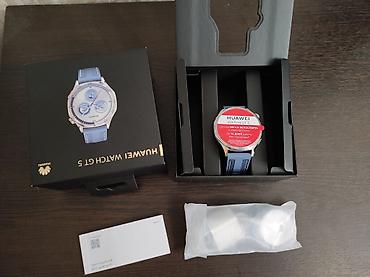 Məhsul: HUAWEI Watch GT 5 ağıllı saat İstifadə olunmayıb