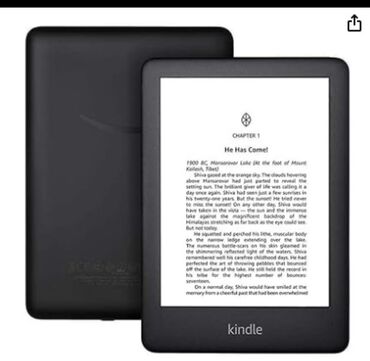 стекла для планшетов 9.7: Электронная книга, Amazon, Б/у, 12" - 13", Wi-Fi, цвет - Черный