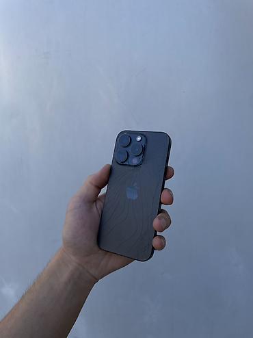 iphone xe: IPhone 15 Pro, Б/у, 256 ГБ, Black Titanium, Чехол, Коробка, 86 % — 6