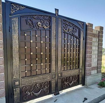 Откатные ворота: Ворота на заказ, Ворота в Бишкеке — 19