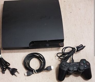 жесткий диск для ps3: Продаю идеальную PS3 slim, прошитая +12топ игр, Память 160гиг, не
