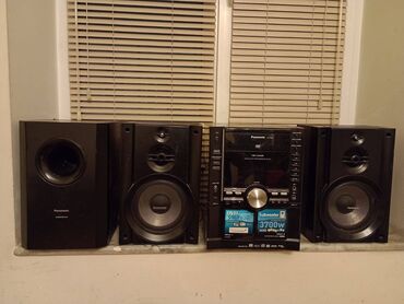 musiqi mərkəzi: "Panasonic" Dağ Velosipedi 3700 Watt / 3 cü kalonka basavikdir
